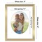 Americanflat Picture Frame with Oval-Shaped Mat - Ideal for Any Room, Living Rooms, Dorm Room